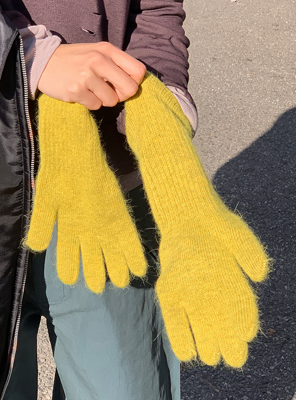 Fever angora gloves (6color)